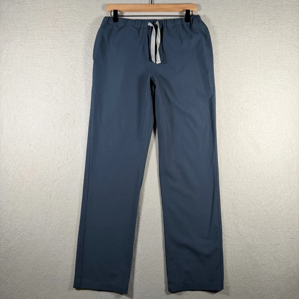 Figs Technical Collection Navy Blue Scrub Pant FM4500 XS Drawstring Straight Leg